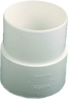 Wavin - HWA Fitting met 2 aansluitingen Verb.St M/Verj Spie 80