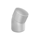 Wavin - HWA Fitting met 2 aansluitingen Bocht 22Gr 80Mm Wit