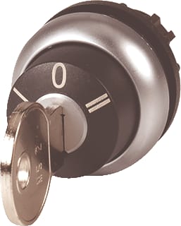 Eaton - RMQ M22 Keuzeschakelaar frontelement M22-Wrs3-Ms2