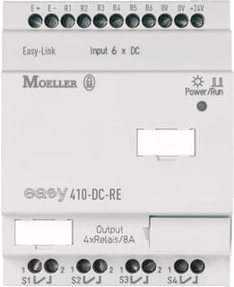 EATON INDUSTRIES - Easy 400 Logische module easy410-te 24vdc 6/4tr