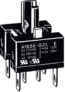 Omron - Hulpcontactblok Noodstopschak A16E3002C