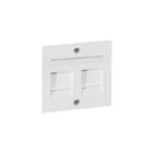 Honeywell Peha - NOVA Inzetplaat schakelmateriaal Data Cntrpl 2Xmj L/W