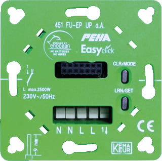 Honeywell Peha - Easyclick Schakelactor bussysteem ec wandontv.1kan basiselm