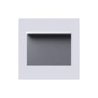 Siedle - LEDF Functiemodule voor deurstation led vlaklamp zilv 037481