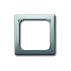 ABB Busch-Jaeger - Pure Stainless Steel Overgangsafdekplaat schakelmat. Cpl Verl 50 X 50Mm Rvs