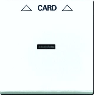 ABB Busch-Jaeger - Future, Solo, Axcent, Carat Bed.element / centr.pl. schakelmat. Cpl Kaartschak Wt