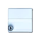 ABB Busch-Jaeger - Allw. 44 Overgangsafdekplaat schakelmat. cpl+tekstkd+slot ver si alp