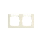 ABB Busch-Jaeger - SI Linear Afdekraam schakelmateriaal Tkstafdkrm 2V Hkg Hor Cr