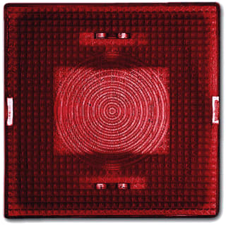 ABB Busch-Jaeger - Allw. 44 Lens lichtsignaaleenheid Lens Rd V Lichtsig Ip44 A-W