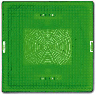 ABB Busch-Jaeger - Allw. 44 Lens lichtsignaaleenheid lens groen v lichtsig a-w