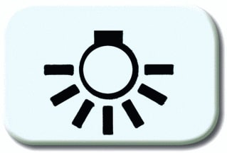 ABB Busch-Jaeger - Reflex SI Indicatiemateriaal schakelmateriaal Lichtsymbool R-Alpin