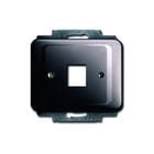 ABB Busch-Jaeger - Alpha Inzetplaat schakelmateriaal Cpl 1X Mj 216000-2 A-Plat