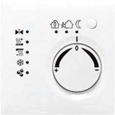Jung - EIB-KNX Ruimtetemperatuurreg. bussysteem kamthermst 4v wit ls knx