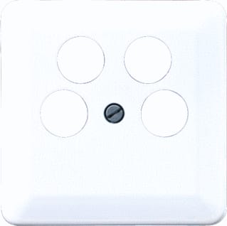 Jung - CD500 Inzetplaat schakelmateriaal afd. cd561-4sat2ww