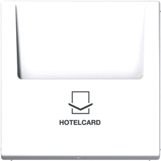 Jung - LS RANGE Bed.element / centr.pl. schakelmat. Afd Htlcrd Wt