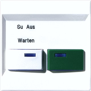 Jung - LS RANGE Inzetplaat schakelmateriaal afd. ls990 wit 642b