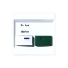 Jung - LS RANGE Inzetplaat schakelmateriaal afd. ls990 wit 642b