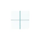 Jung - EIB-KNX Tastsensor bussysteem Tastbedelm 4V Wit Cd Knx