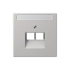 Jung - LS RANGE Inzetplaat schakelmateriaal Afdkls990 Uae Dta 2-Vdg