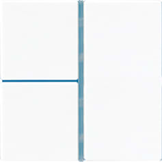 Jung - EIB-KNX Tastsensor bussysteem Tastsens 3V Wit As500 Knx