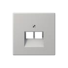 Jung - LS RANGE Inzetplaat schakelmateriaal Afdkls990 Uae Dta 2-Vdg