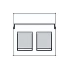 Niko - Inzetplaat schakelmateriaal Outlet 154-65200