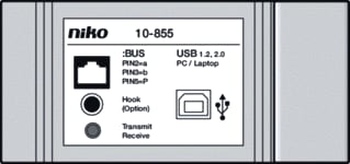 Niko - Interface bussysteem 10-855