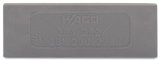 Wago - Eindplaat rijgklem 281-333