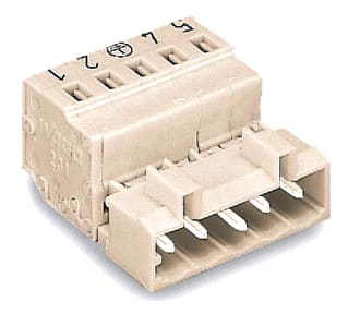 Wago - Kabelconnector v printplaatconnect. 721-604