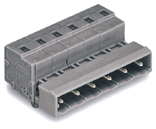 Wago - Kabelconnector v printplaatconnect. kablconn 731-606/018-000