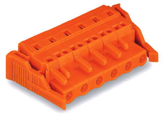 Wago - Kabelconnector v printplaatconnect. kablconn 231-710/037-000