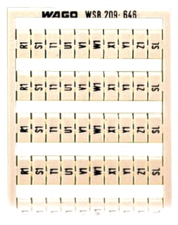 Wago - WSB Codering rijgklem codrgklm 209-646