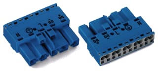 Wago - Winsta Midi 770 Conn. v insteekbare gebouwinstall. Steker Male 5Pol. Bl