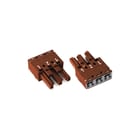 Wago - Winsta Midi 770 Conn. v insteekbare gebouwinstall. Steker Female 3-Pol.Br