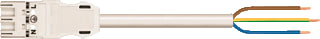 Wago - Winsta Midi 771 Patchkabel inst.bare gebouwinstall. Kab M-O 1M 3X1,5 W