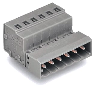 Wago - Kabelconnector v printplaatconnect. 231-602