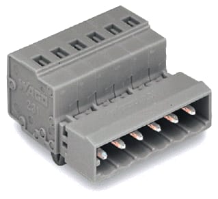 Wago - Kabelconnector v printplaatconnect. kablconn 231-604/018-000