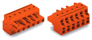 Wago - Kabelconnector v printplaatconnect. kablconn 231-2710/026-000