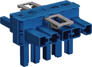 Wago - Winsta Midi 770 Comp. verd. insteekb. gebouwinstal. T-Verdeler 5-Pol Bl 617