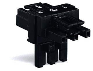 Wago - Winsta Midi 770 Comp. verd. insteekb. gebouwinstal. T-Verd. 3Pol Zw + Vergr.