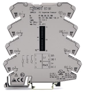 Wago - Temperatuurmeetomvormer meetomvmr 857-801