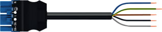 Wago - Patchkabel inst.bare gebouwinstall. KAB M-O 4M 5X2,5 HV BL