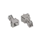 Wago - Winsta Mini 890 Conn. v insteekbare gebouwinstall. Steker Male Snap-In 2P Gr