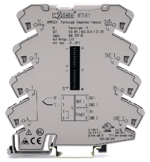 Wago - Temperatuurmeetomvormer tempmtomvrmr 857-811