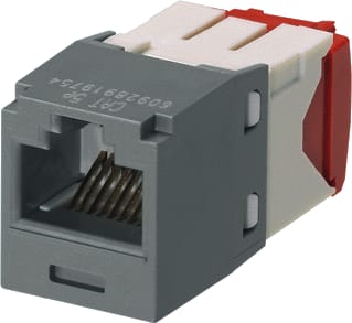 Panduit - Modulaire connector cj cat5e rj45 grijs