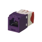 Panduit - Modulaire connector cj cat5e rj45 violet