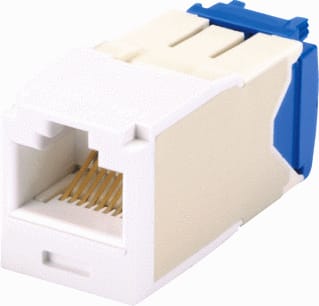 Panduit - Modulaire connector  cj6x88tgwh-24        ds24