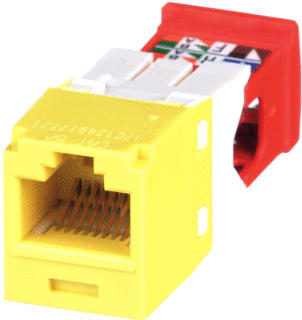 Panduit - Modulaire connector cj cat5e rj45 int grijs