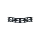 Panduit - Inbouwplaat drukknop/signaallamp patchpan 48p cppa48fmwbly