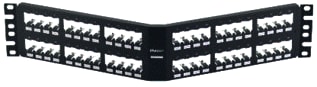 Panduit - Inbouwplaat drukknop/signaallamp Patchpan 48P Cpa48Bly